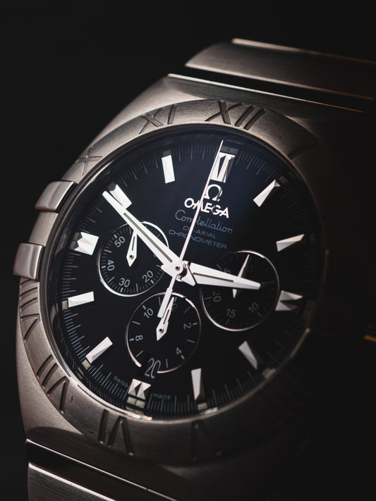2005 Omega Constellation Double Eagle Chronograph