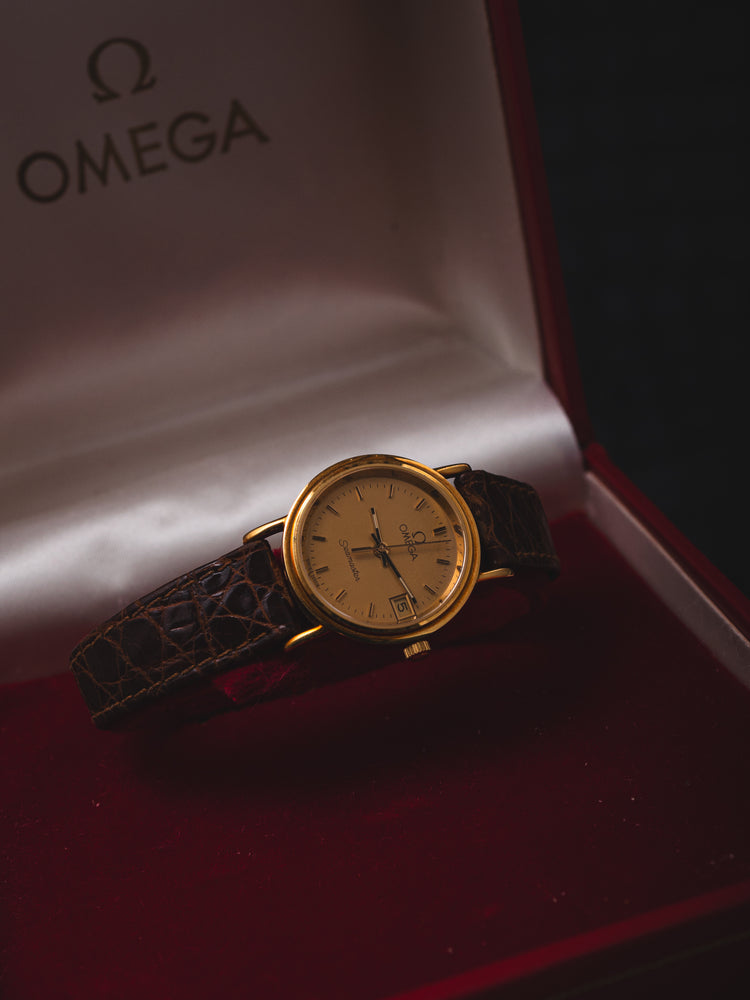 Omega 18ct Seamaster Quartz Ladies