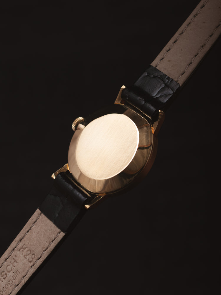 Omega Geneve 9ct Mechanical Strap Watch