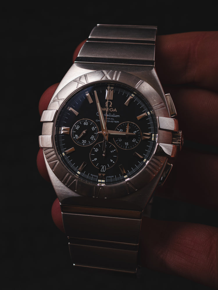 2005 Omega Constellation Double Eagle Chronograph