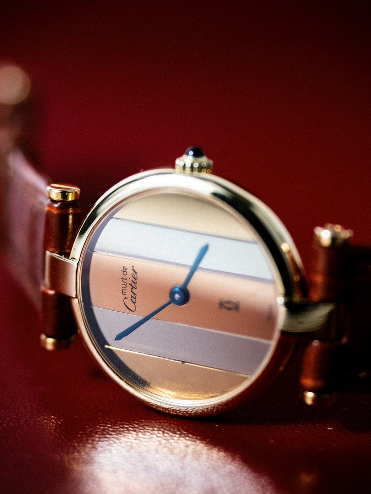 Must de Cartier Vendome Quartz with Trinity Dial