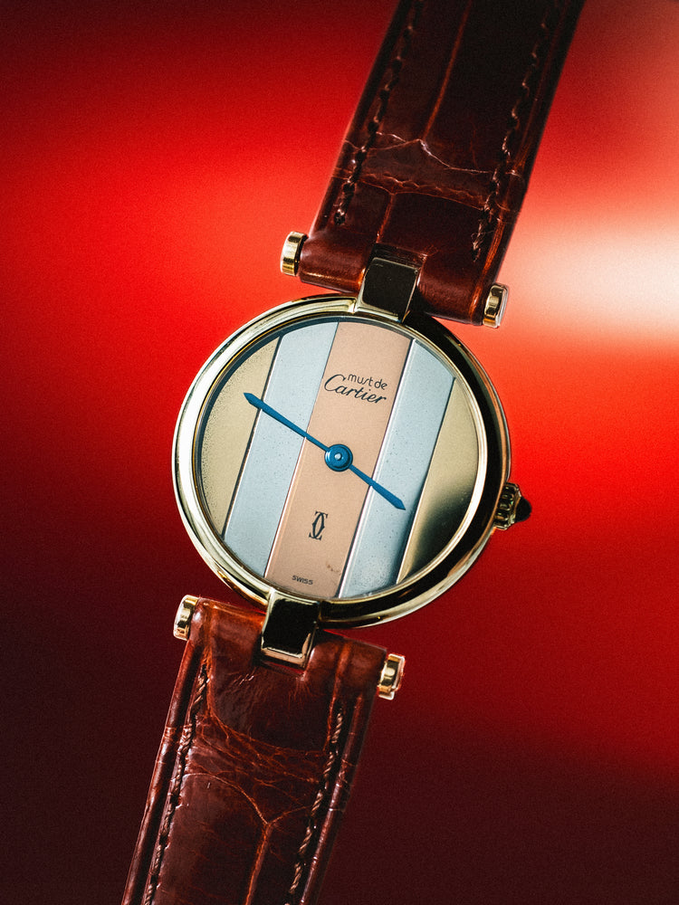 Must de Cartier Vendome Quartz with Trinity Dial