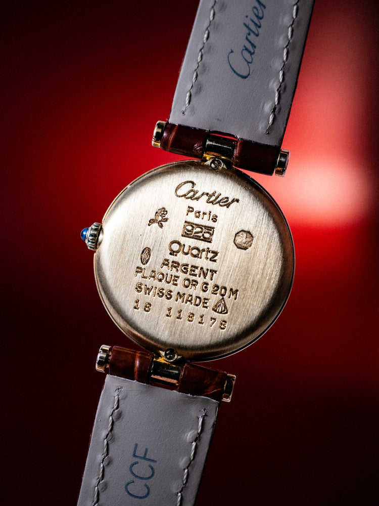 Must de Cartier Vendome Quartz with Trinity Dial