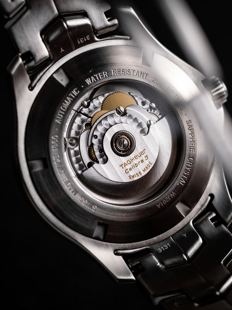 TAG Heuer Link Calibre 5 WJ201A Early 2010s Automatic