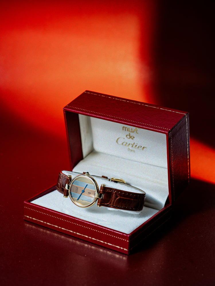 Must de Cartier Vendome Quartz with Trinity Dial